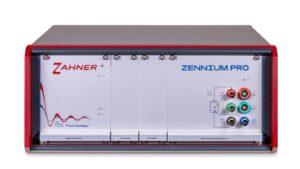 Modular High End Potentiostat Zahner Zennium Pro front view